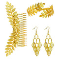 Romeinse Laurel Sieradenset Goud