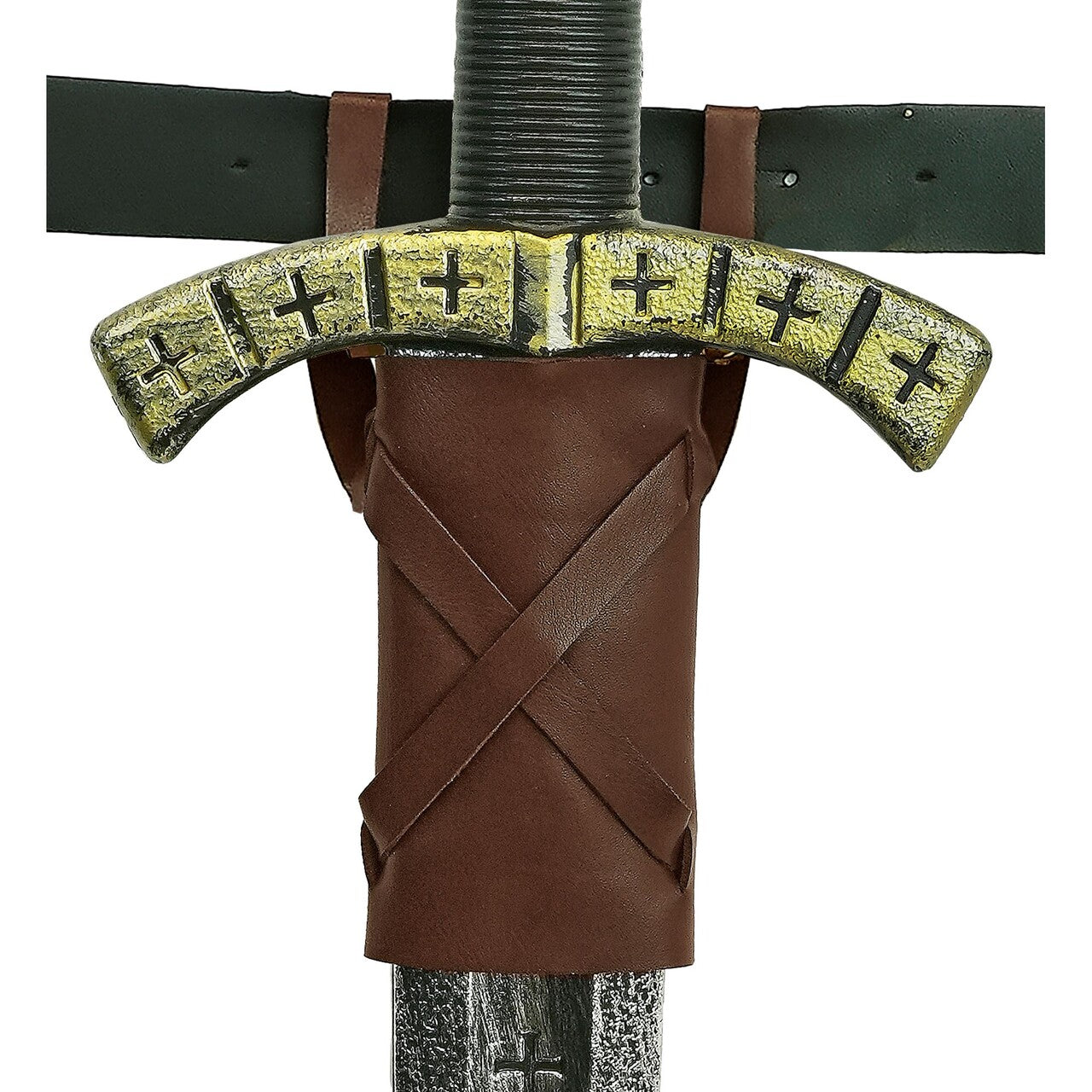 Op deze afbeelding zie je een Accessoires, van het merk Widmann. Zwaard Holster Bruin