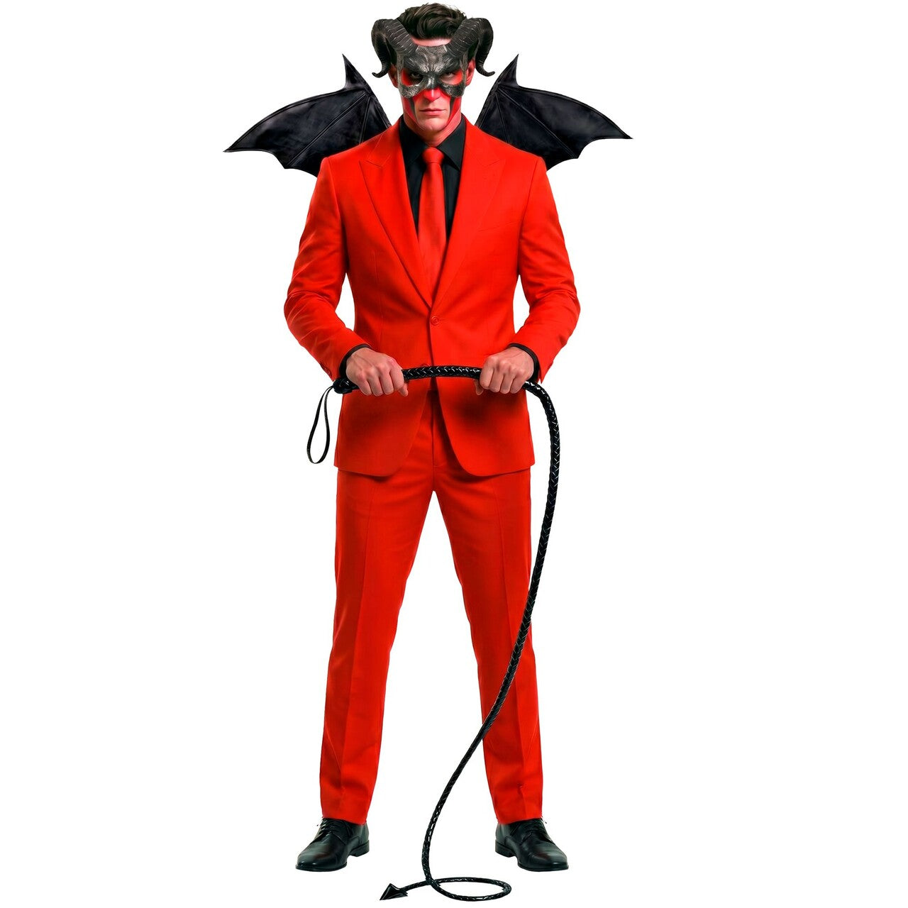 Op deze afbeelding zie je een Accessoires, van het merk Widmann. Zweep Devil Punisher 180 Centimeter
