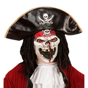 Op deze afbeelding zie je een Accessoires, van het merk Widmann. Masker Spookschip Piraat Horror Buccaneer