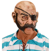 Op deze afbeelding zie je een Accessoires, van het merk Widmann. Realistisch Masker Piraat Met Open Mond