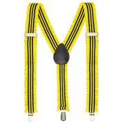 Op deze afbeelding zie je een Accessoires, van het merk Widmann. Raderboot Bretels Geel Met Plooien