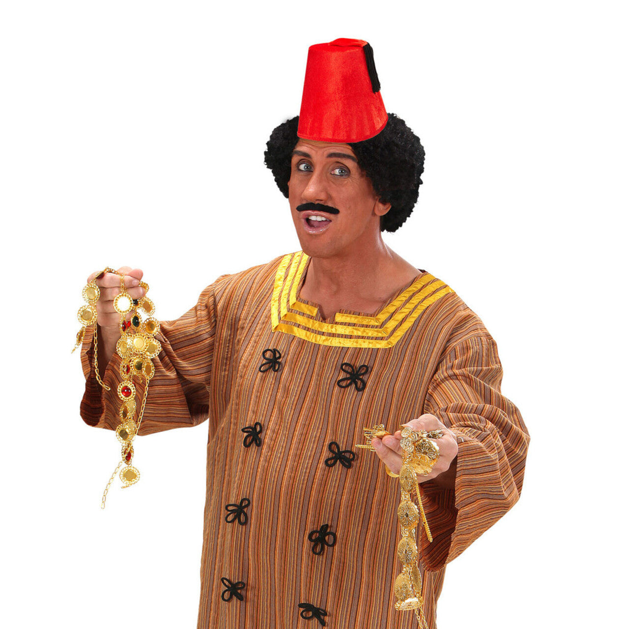 Op deze afbeelding zie je een Accessoires, van het merk Widmann. Marrokaanse Luxe Fez