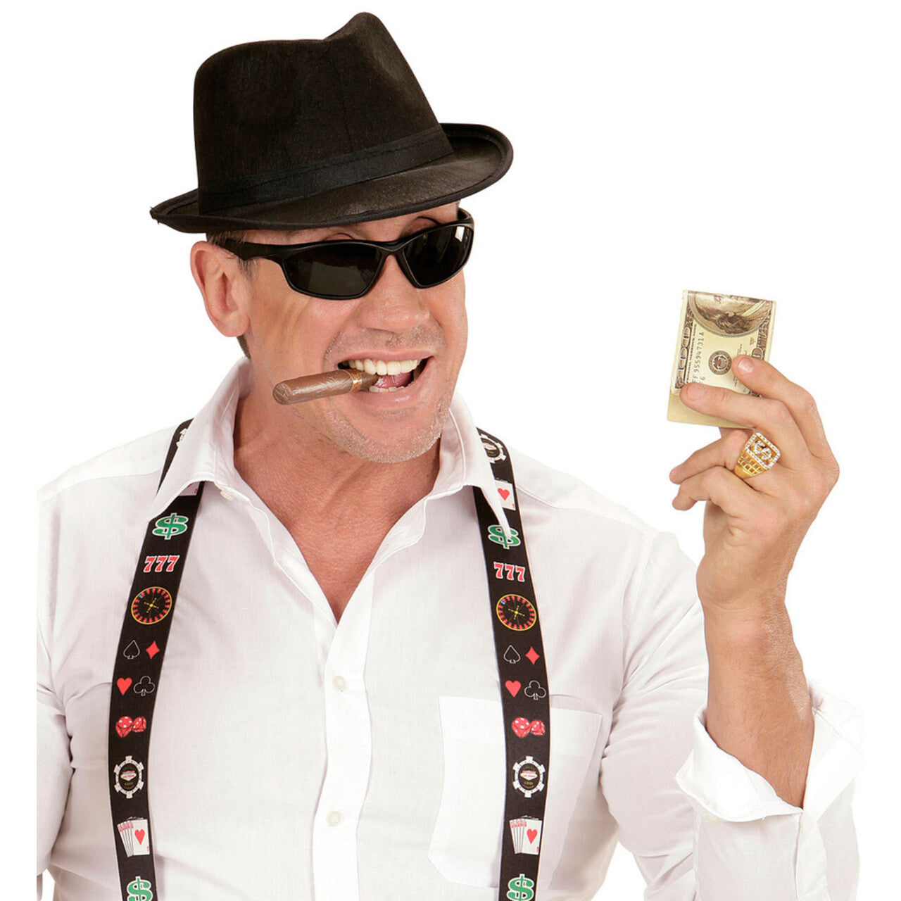 Op deze afbeelding zie je een Accessoires, van het merk Widmann. Nep Dollars Big Money Grip