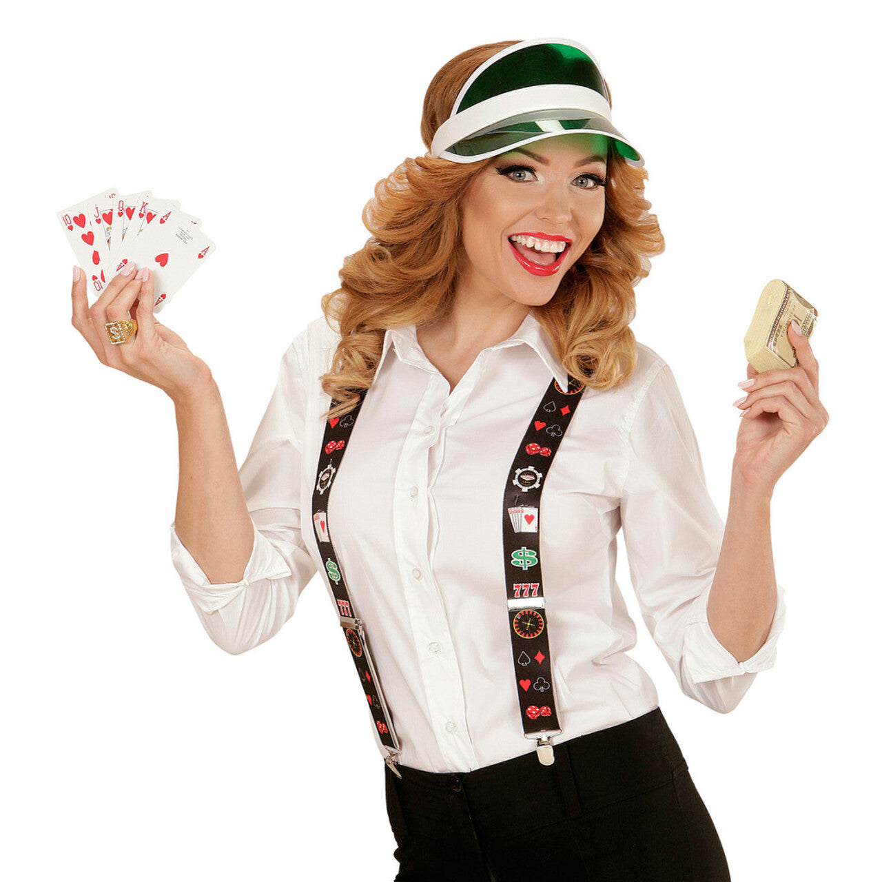 Op deze afbeelding zie je een Accessoires, van het merk Widmann. Nep Dollars Big Money Grip