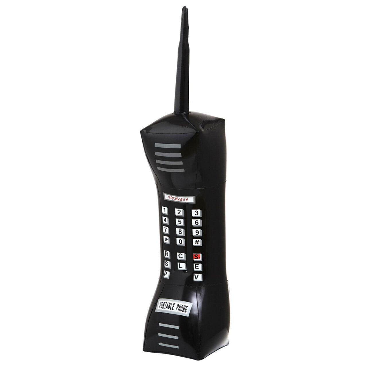 Op deze afbeelding zie je een Accessoires, van het merk Widmann. Jaren 80 Opblaasbare Telefoon