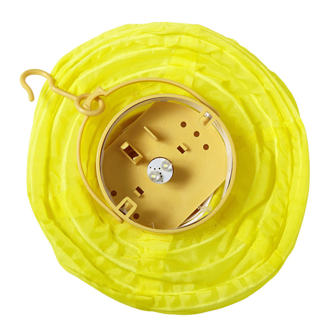 Op deze afbeelding zie je een Decoratie, van het merk Widmann. Feestelijke Lampion Met Licht 15 Centimeter Geel