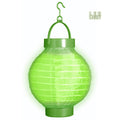 Feestelijke Lampion Met Licht 15 Centimeter Groen