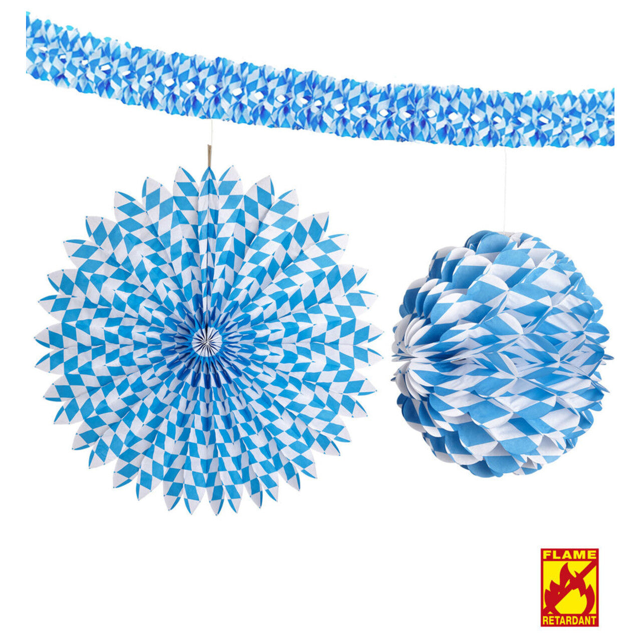 Op deze afbeelding zie je een Decoratie, van het merk Widmann. Feestelijke Beierse Decoratie Set