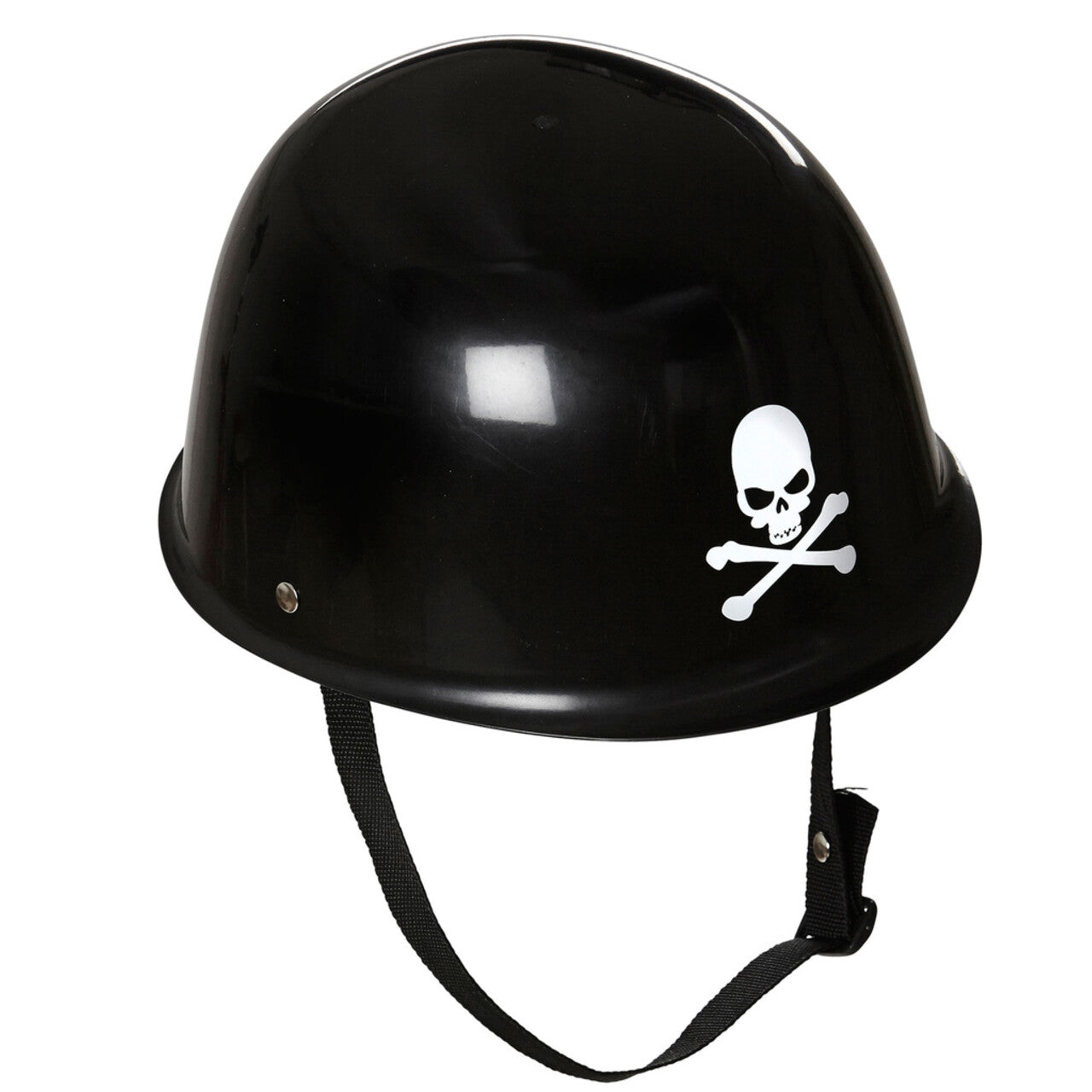 Op deze afbeelding zie je een Accessoires, van het merk Widmann. Motorclub Helm Biker