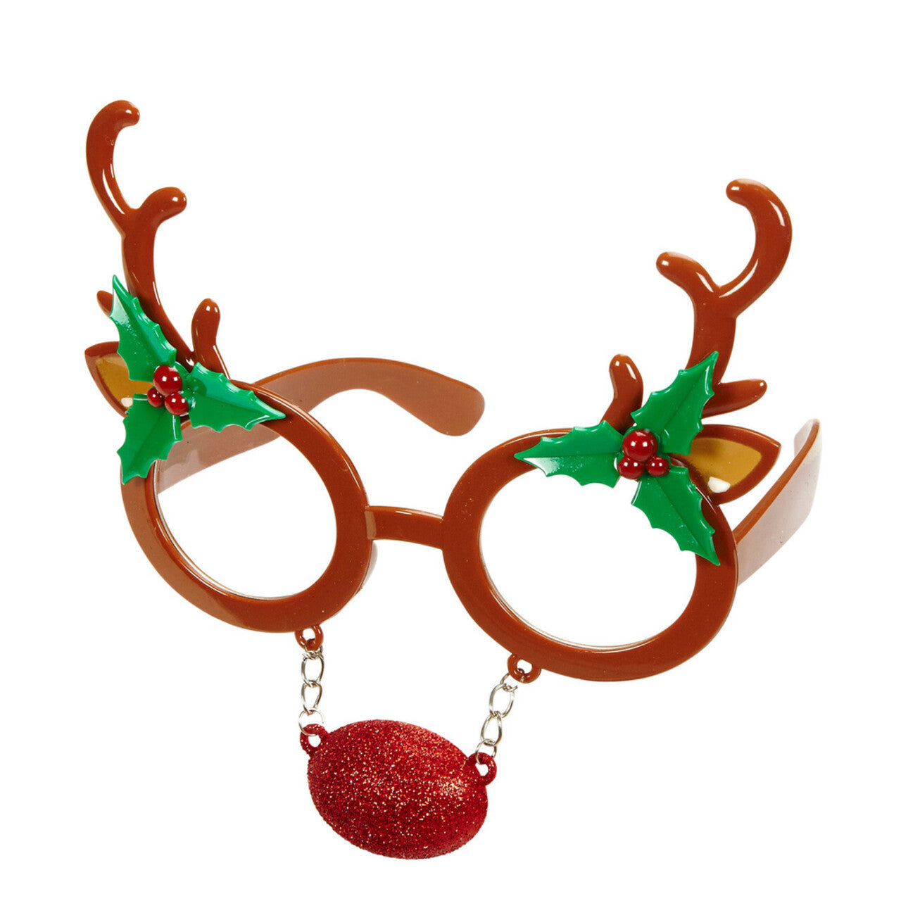 Op deze afbeelding zie je een Accessoires, van het merk Widmann. X-Mas Bril, Rendier