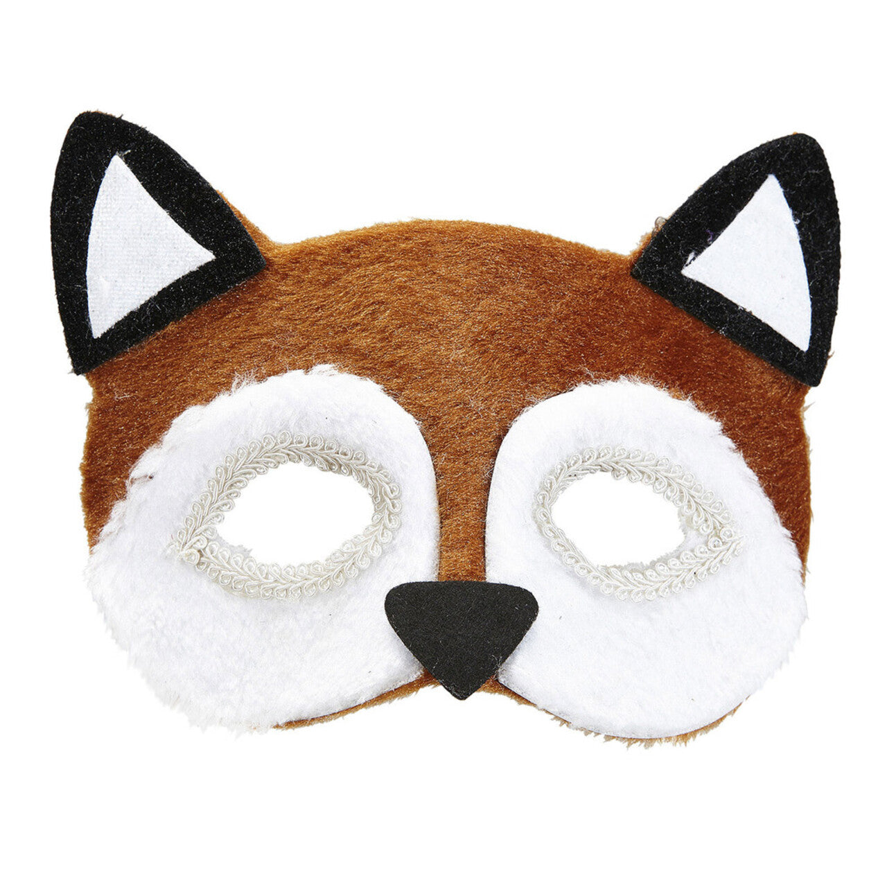 Op deze afbeelding zie je een Accessoires, van het merk Widmann. Lief Pluche Oogmasker, Vos