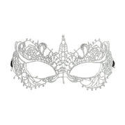 Op deze afbeelding zie je een Accessoires, van het merk Widmann. Fantasia Oogmasker, Kant Metallic Ivoor