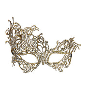 Op deze afbeelding zie je een Accessoires, van het merk Widmann. Fantasia Oogmasker Kant, Antiek Goud Barok