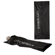 Op deze afbeelding zie je een Decoratie, van het merk Widmann. Lijkdoek 180x75 Centimeter Body Bag
