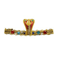 Egyptische Hoofdband Slang Met Stenen