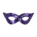 Erotica Oogmasker Pailletten, Paars