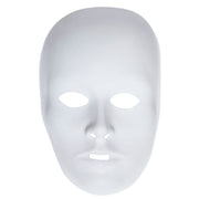 Op deze afbeelding zie je een Accessoires, van het merk Widmann. Doe Het Zelf Luxe Unisex Beschilderbaar Wit Masker