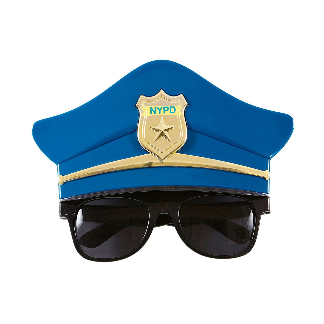Op deze afbeelding zie je een Accessoires, van het merk Widmann. Copper Bril Met Politiepet