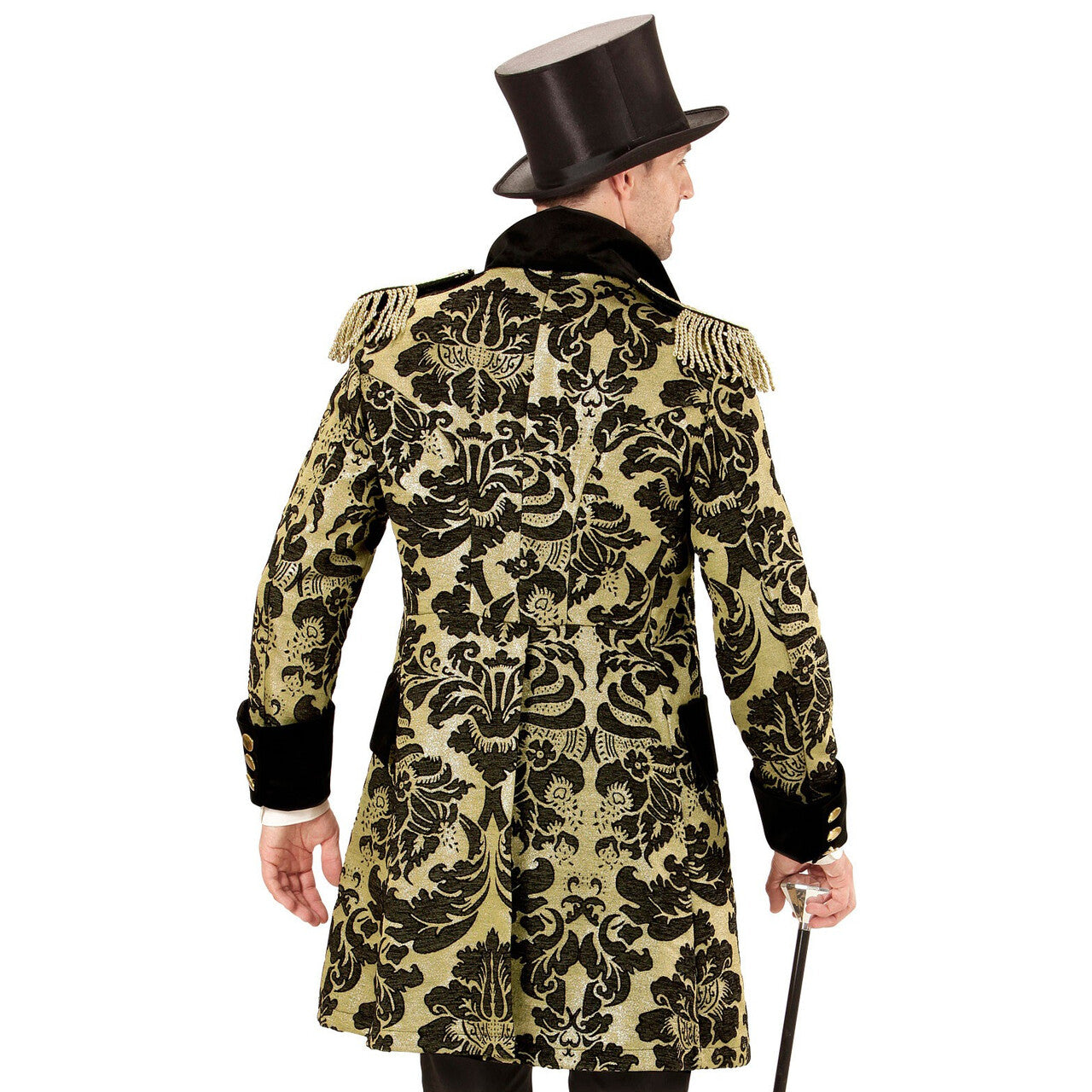 Op deze afbeelding zie je een Kostuums, van het merk Widmann. Royale Paradejas Goud Man