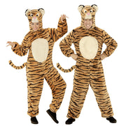Op deze afbeelding zie je een Kostuums, van het merk Widmann. Dieren Onesie Pluche Tijger Kostuum