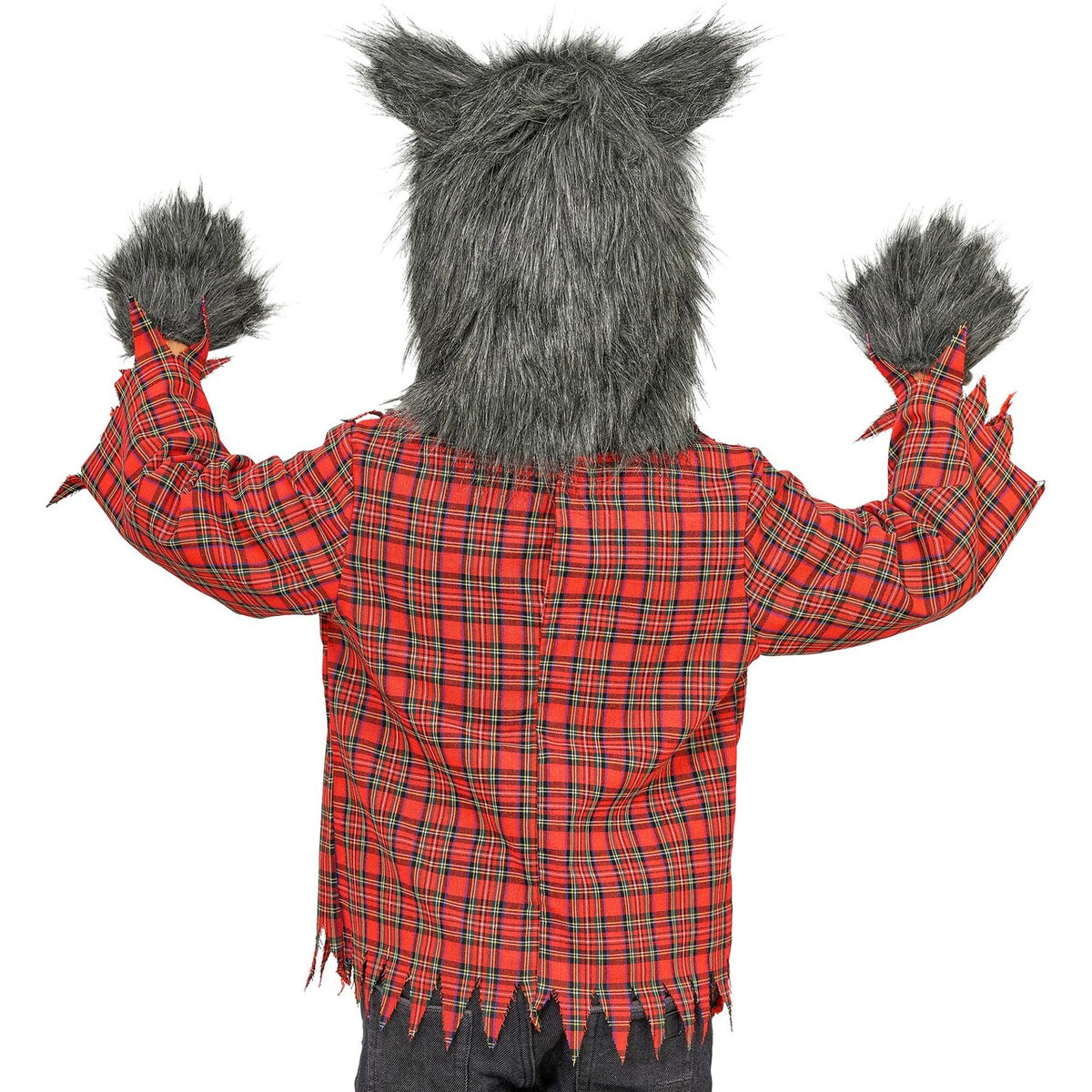 Op deze afbeelding zie je een Kostuums, van het merk Widmann. Woutje Weerwolf Kind Kostuum