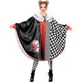 Poncho Pierrot Theater Vrouw Kostuum