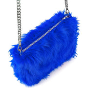 Op deze afbeelding zie je een Accessoires, van het merk Widmann. Zachte Pluche Hand Tas Blauw
