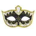 Venetiaans Gemaskerd Bal Masker Goud / Zwart