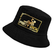 Op deze afbeelding zie je een Accessoires, van het merk Widmann. Party Crew Bucket Hat