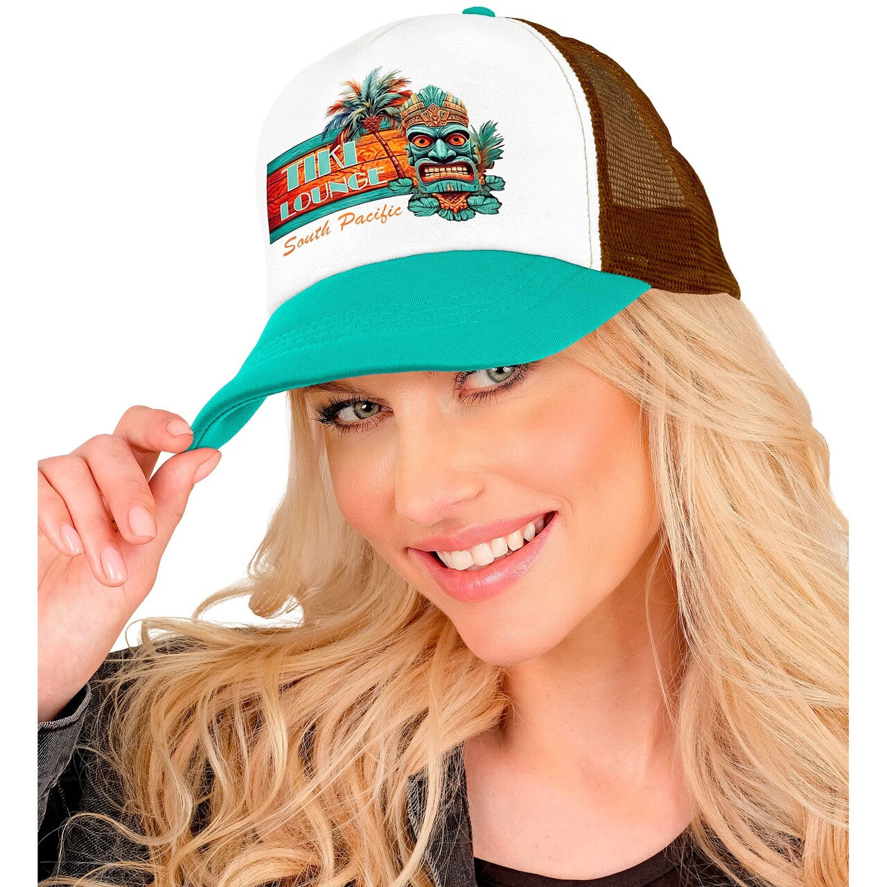 Op deze afbeelding zie je een Accessoires, van het merk Widmann. Summer Party Tiki Pet