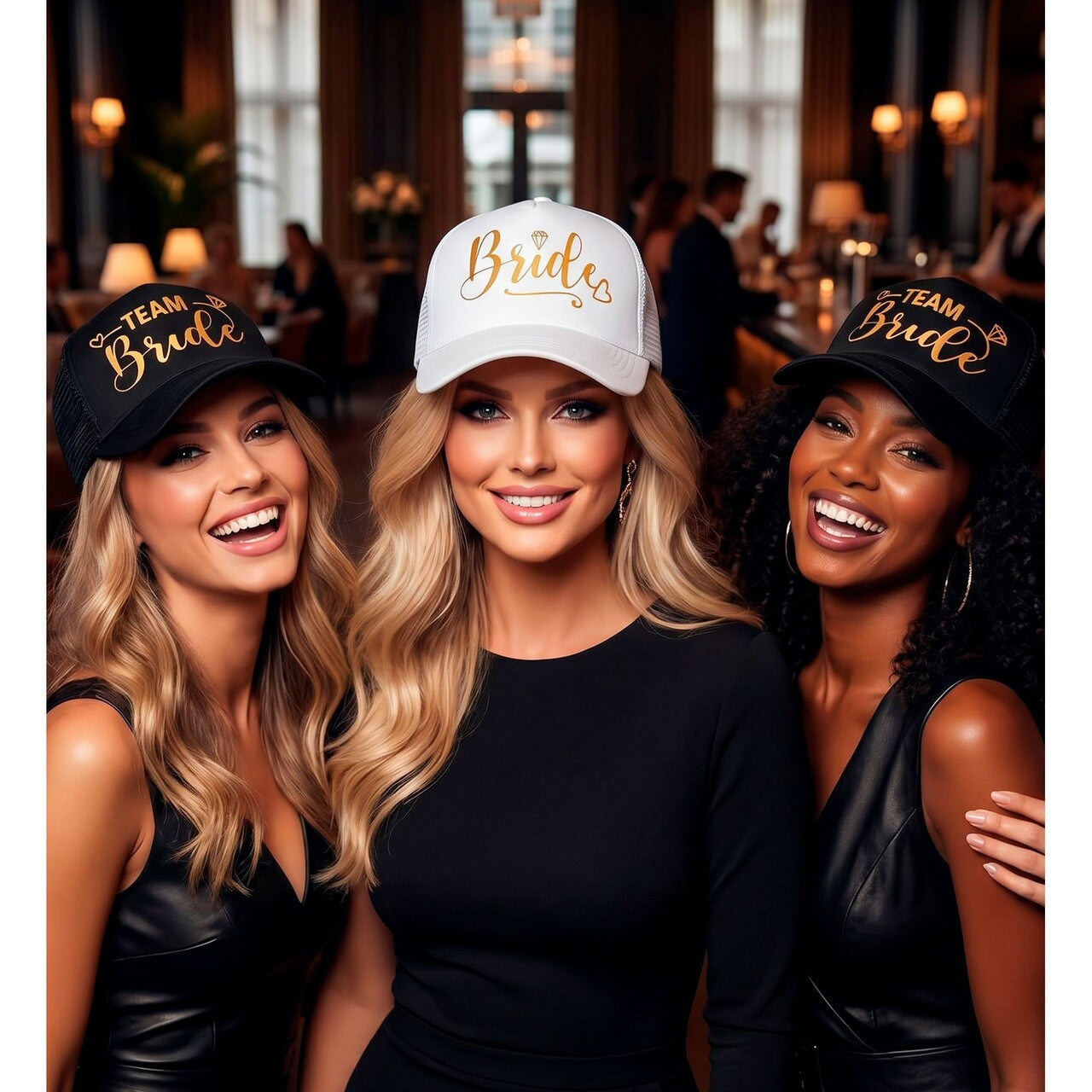 Op deze afbeelding zie je een Accessoires, van het merk Widmann. Team Bride Pet Wit