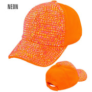 Op deze afbeelding zie je een Accessoires, van het merk Widmann. Neon Oranje Strass Pet