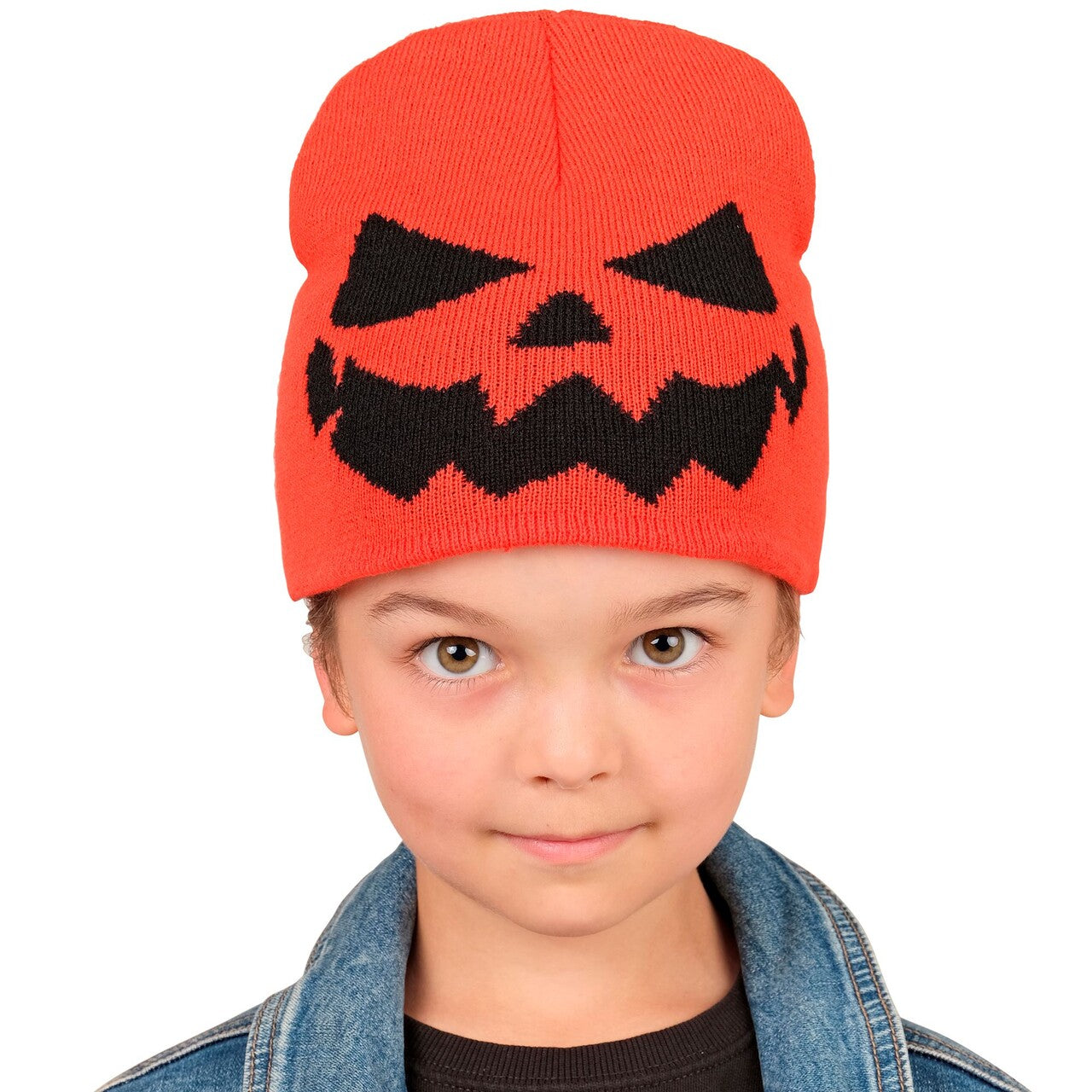Op deze afbeelding zie je een Accessoires, van het merk Widmann. Pompoen Beanie