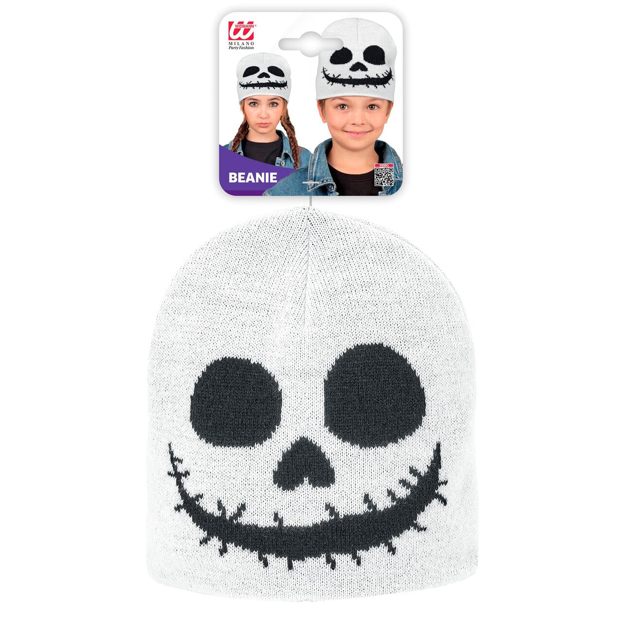 Op deze afbeelding zie je een Accessoires, van het merk Widmann. Ghost Beanie