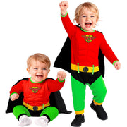 Op deze afbeelding zie je een Kostuums, van het merk Widmann. Mini Superheld Jongen Kostuum