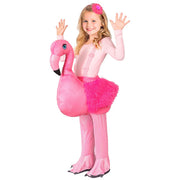 Op deze afbeelding zie je een Kostuums, van het merk Widmann. Flamingo Fiësta Meisje Kostuum