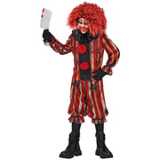 Op deze afbeelding zie je een Kostuums, van het merk Widmann. Nachtmerrie Clown Jongen Kostuum
