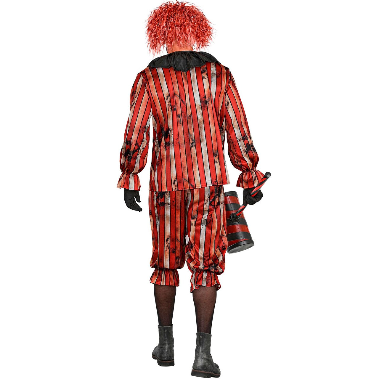 Op deze afbeelding zie je een Kostuums, van het merk Widmann. Boze Clown Casper Man Kostuum