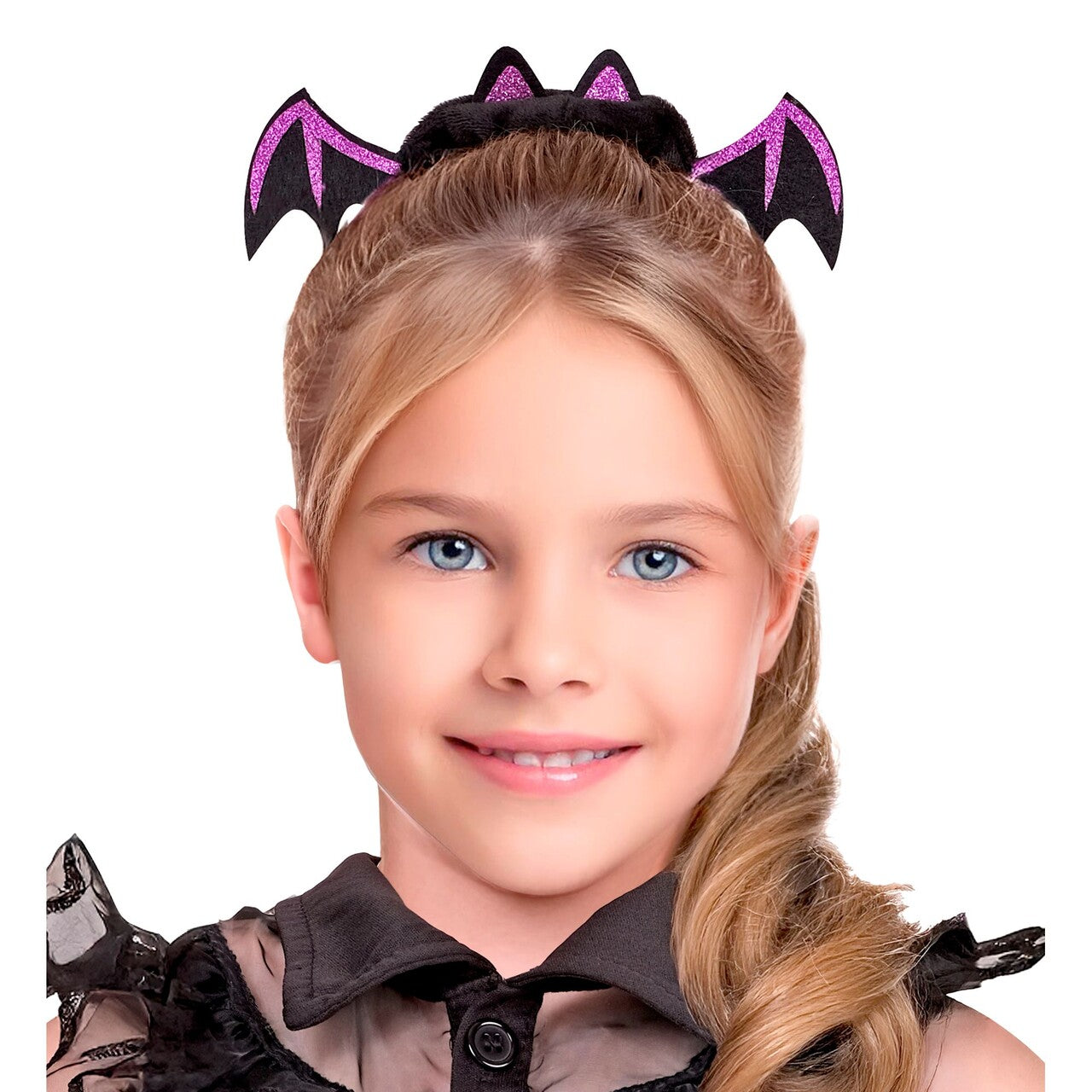 Op deze afbeelding zie je een Accessoires, van het merk Widmann. Scrunchie Vleermuis