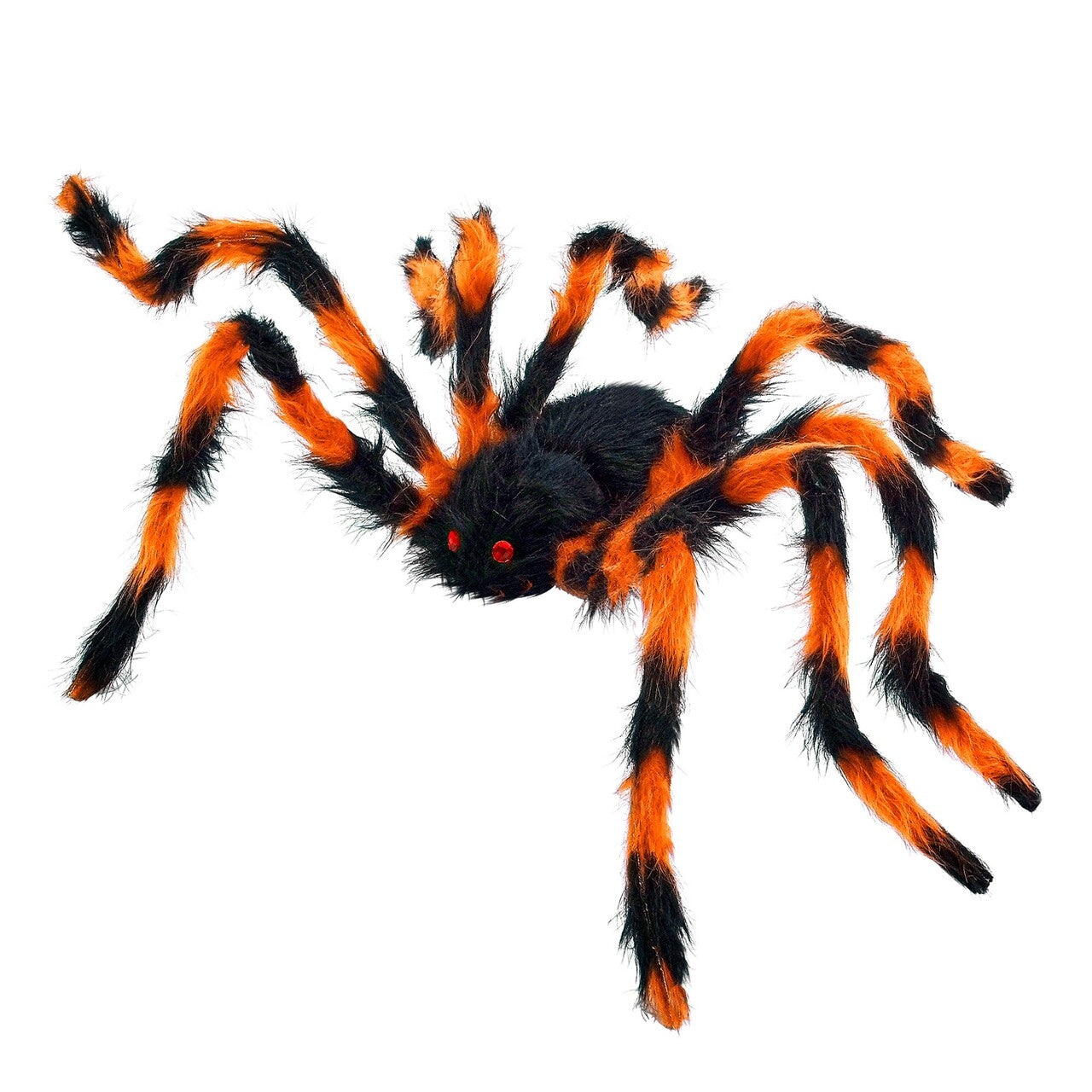 Op deze afbeelding zie je een Decoratie, van het merk Widmann. Harige Spin Oranje