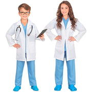 Op deze afbeelding zie je een Kostuums, van het merk Widmann. Dokter Snelle Hulp Kind Kostuum
