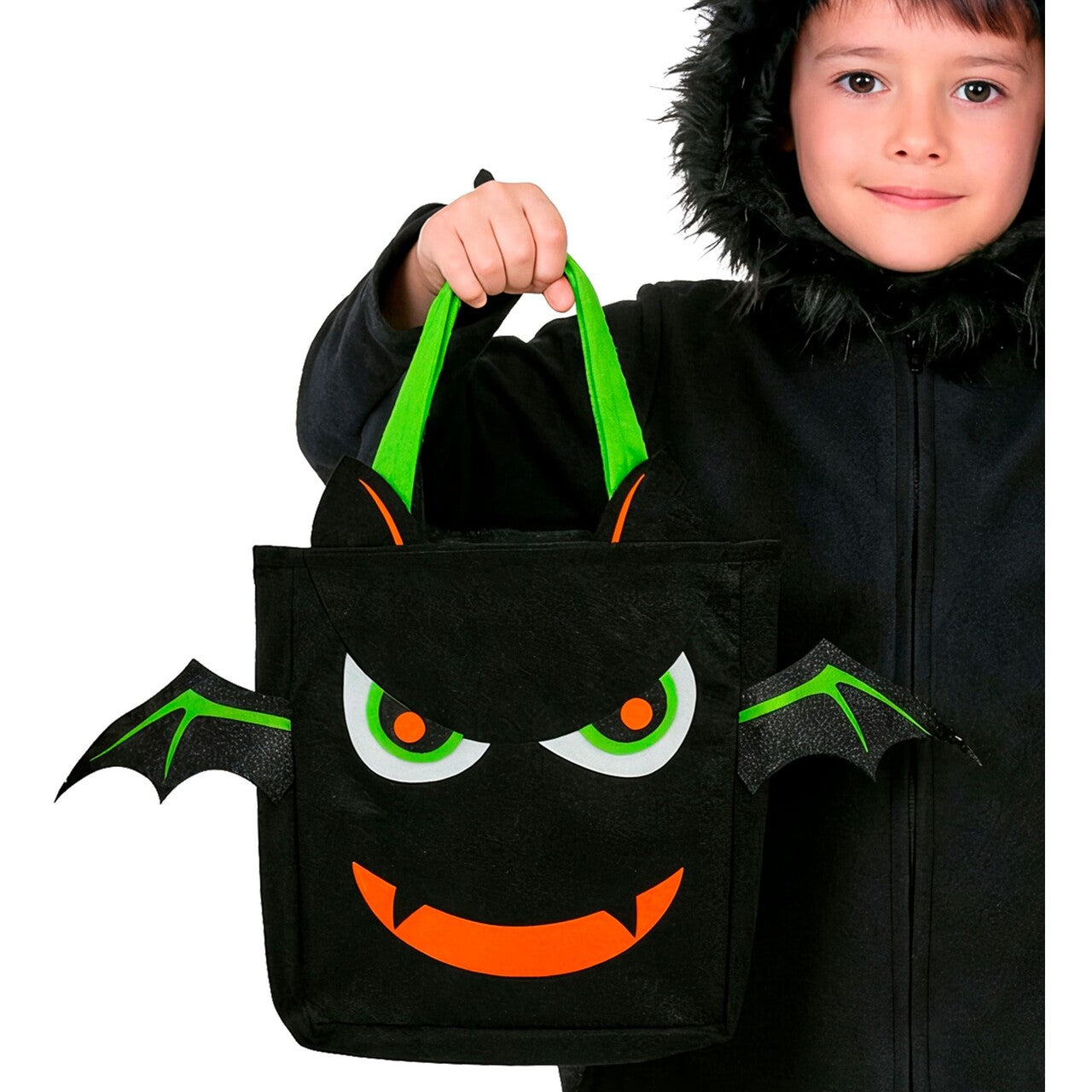 Op deze afbeelding zie je een Accessoires, van het merk Widmann. Trick Or Treat Vleermuis Tas