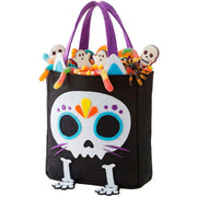 Op deze afbeelding zie je een Accessoires, van het merk Widmann. Trick Or Treat Katten Skelet Tas