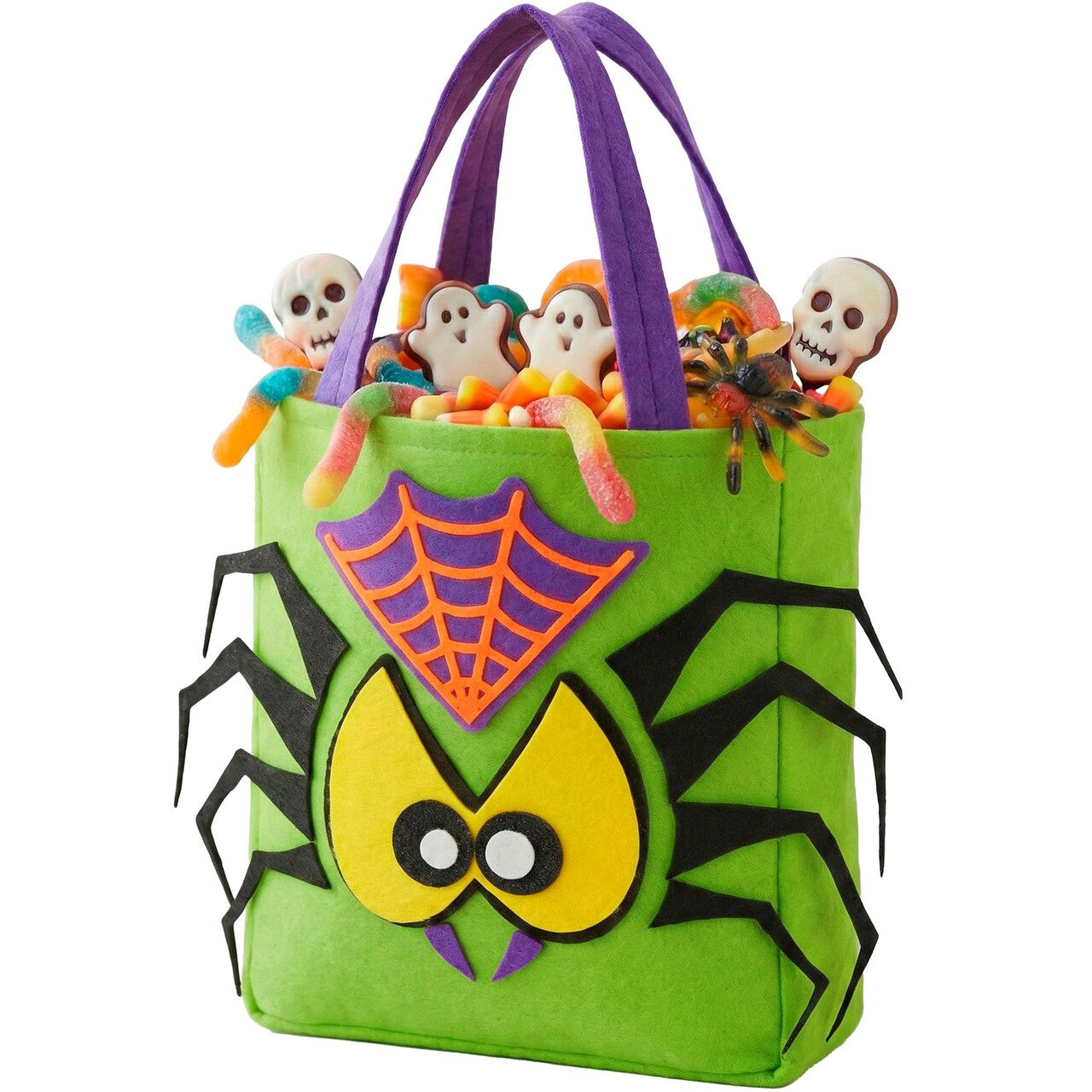 Op deze afbeelding zie je een Accessoires, van het merk Widmann. Trick Or Treat Spinnen Tas