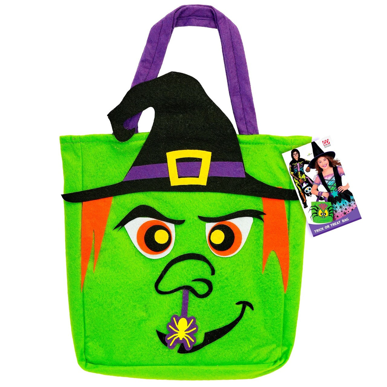 Op deze afbeelding zie je een Accessoires, van het merk Widmann. Trick Or Treat Heksen Tas