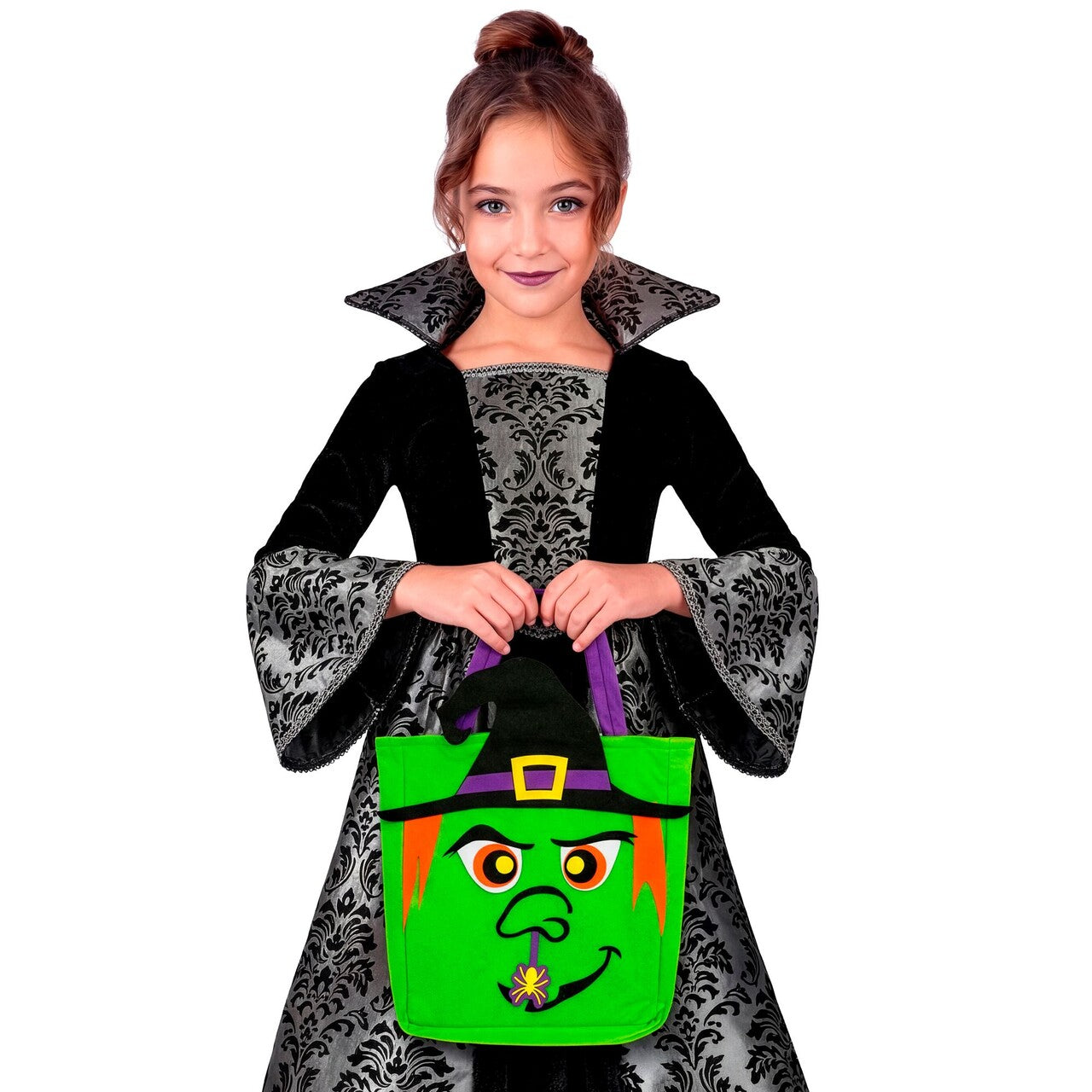 Op deze afbeelding zie je een Accessoires, van het merk Widmann. Trick Or Treat Heksen Tas