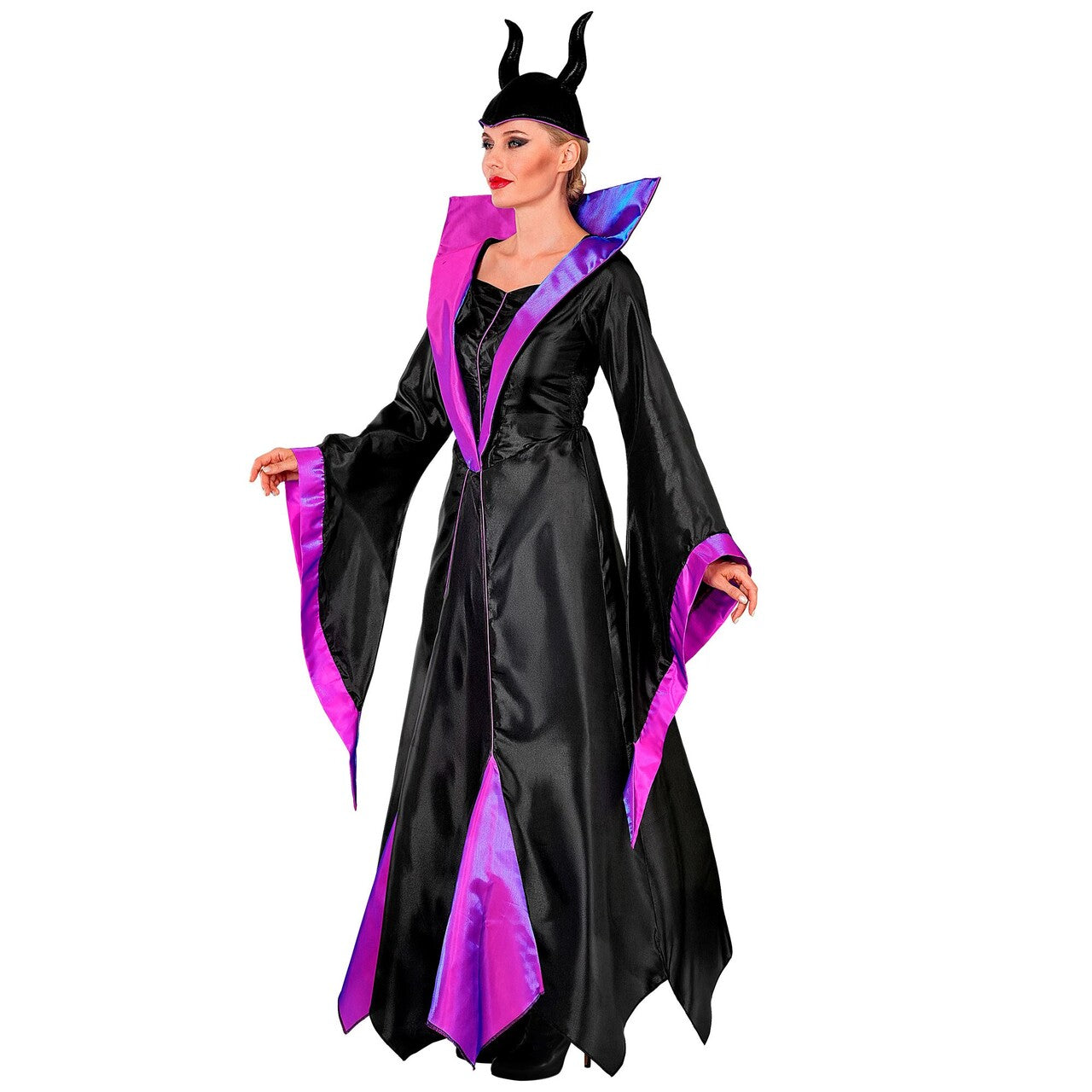 Op deze afbeelding zie je een Kostuums, van het merk Widmann. Malefica De Boze Fee Vrouw Kostuum