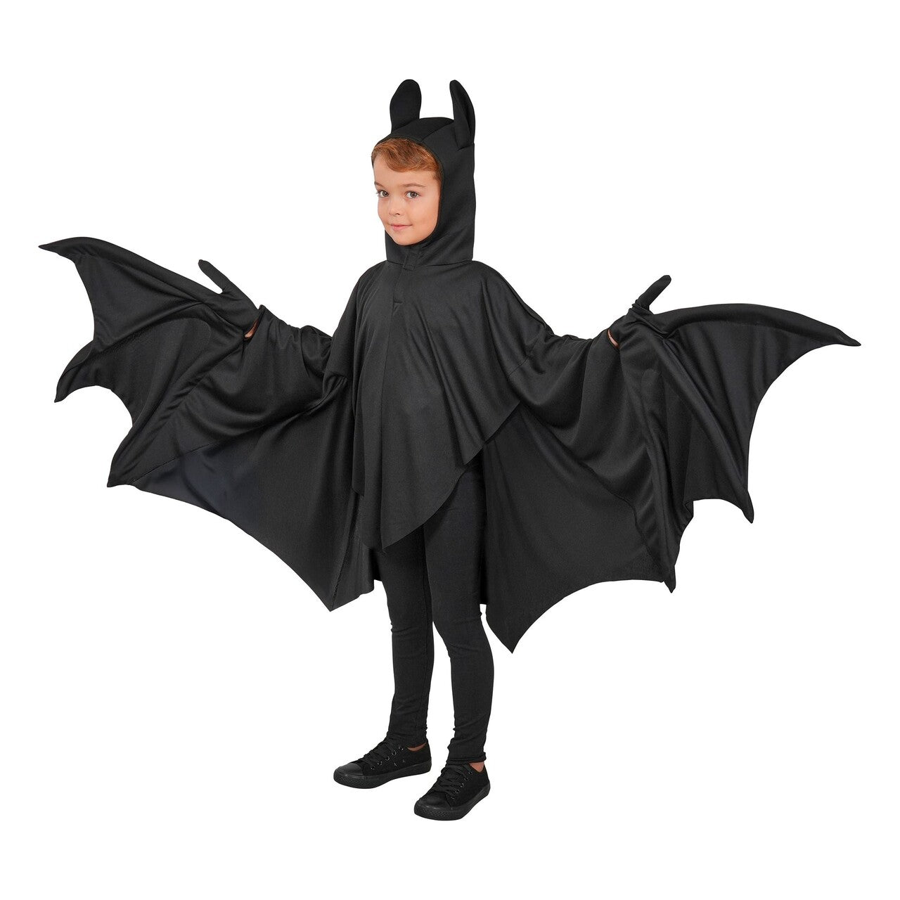 Op deze afbeelding zie je een Kostuums, van het merk Widmann. Nightwing Vleermuis Kind Kostuum