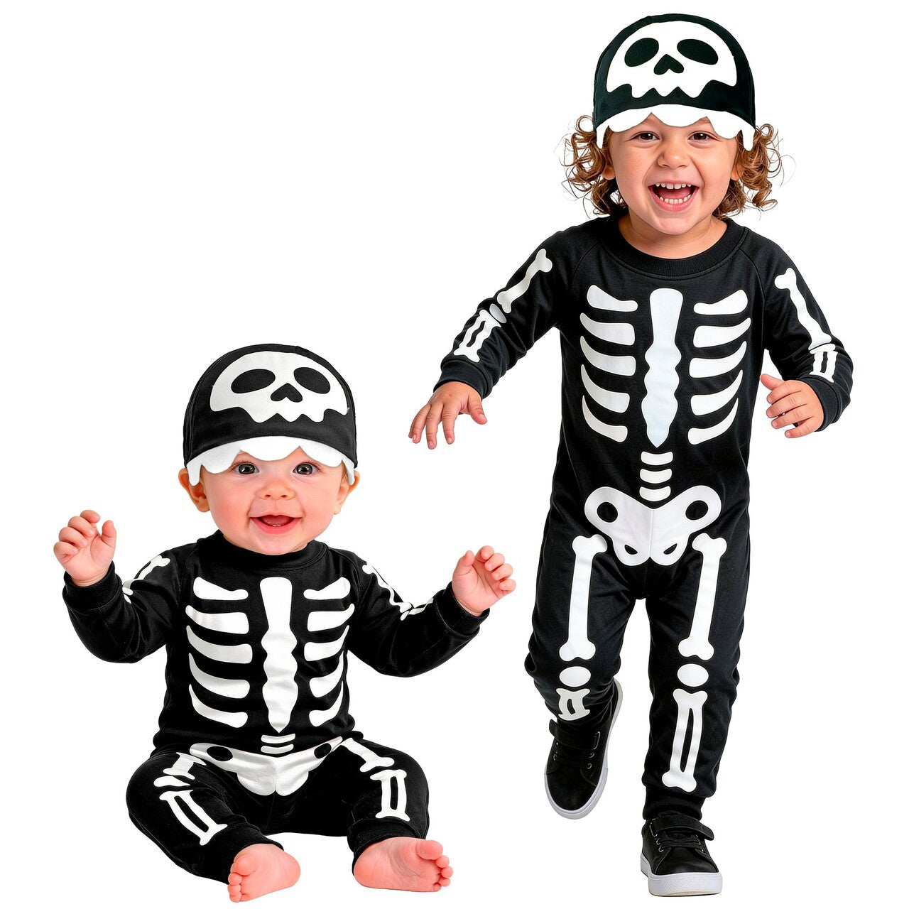 Op deze afbeelding zie je een Kostuums, van het merk Widmann. Baby Boo Kind Kostuum
